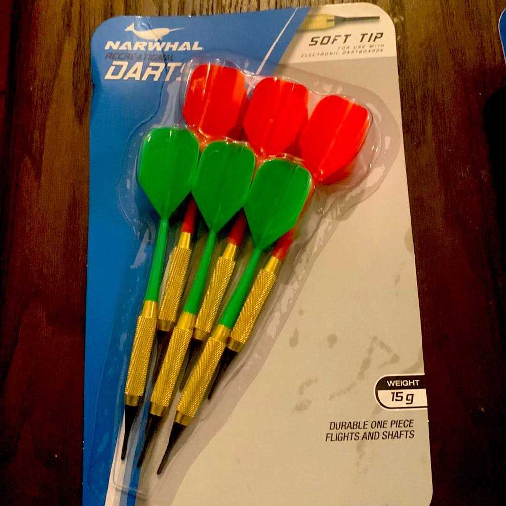 Narwhal Recreational Soft Tip Dart Set for Electronic Dartboards - Image 3
