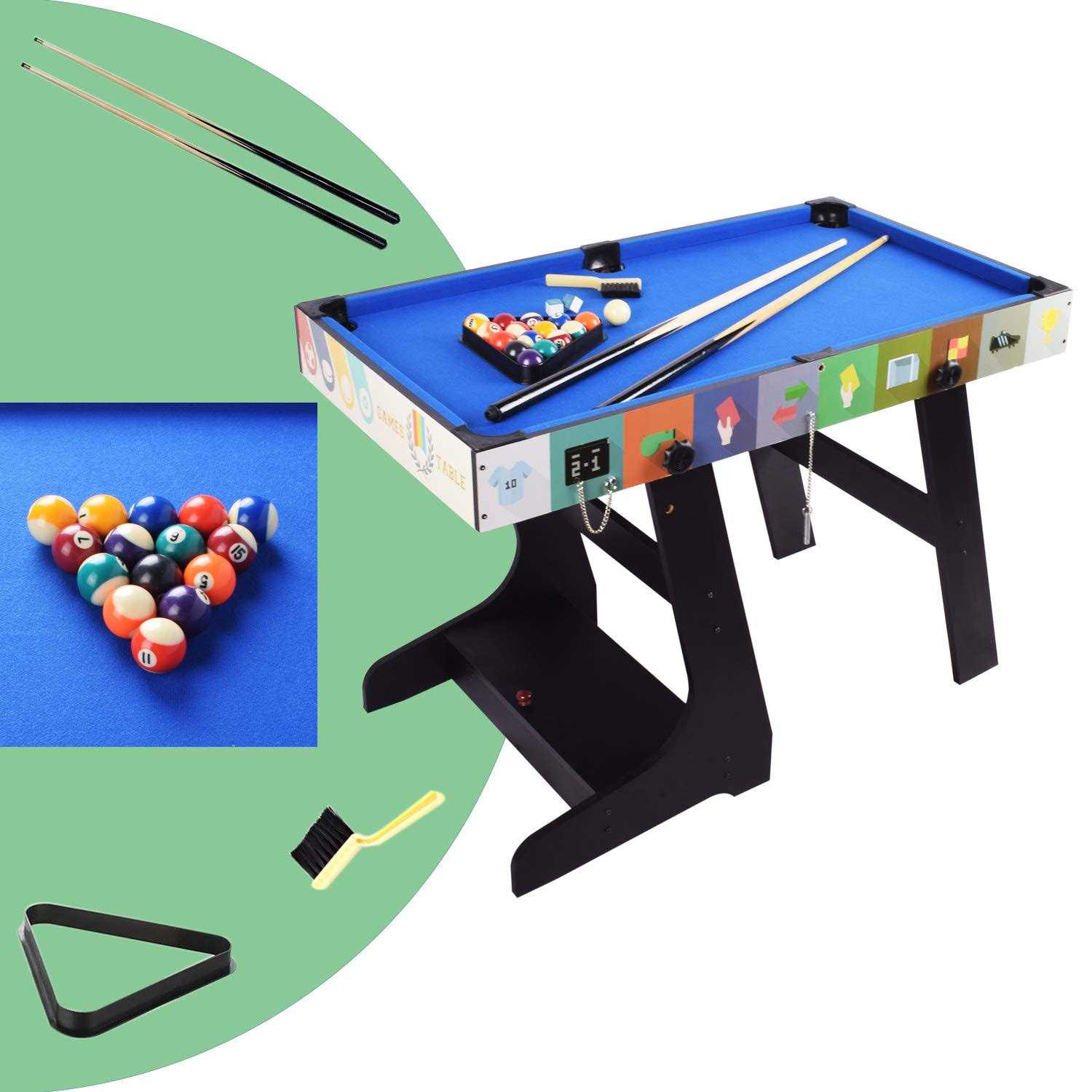 Drm Multi Game Table Folding Combo Game Table Billiards Table Pool/Snooker Table - Image 4