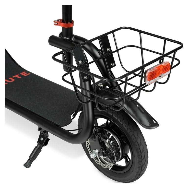 Hyper 36V Skute Commute 12 inch Seated Electric Scooter with Basket - Image 3