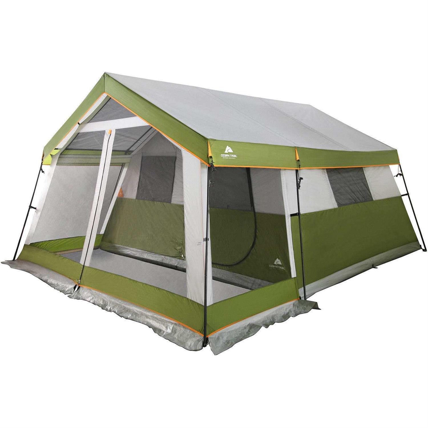 Ozark Trail Family Cabin Tent with Screen Porch