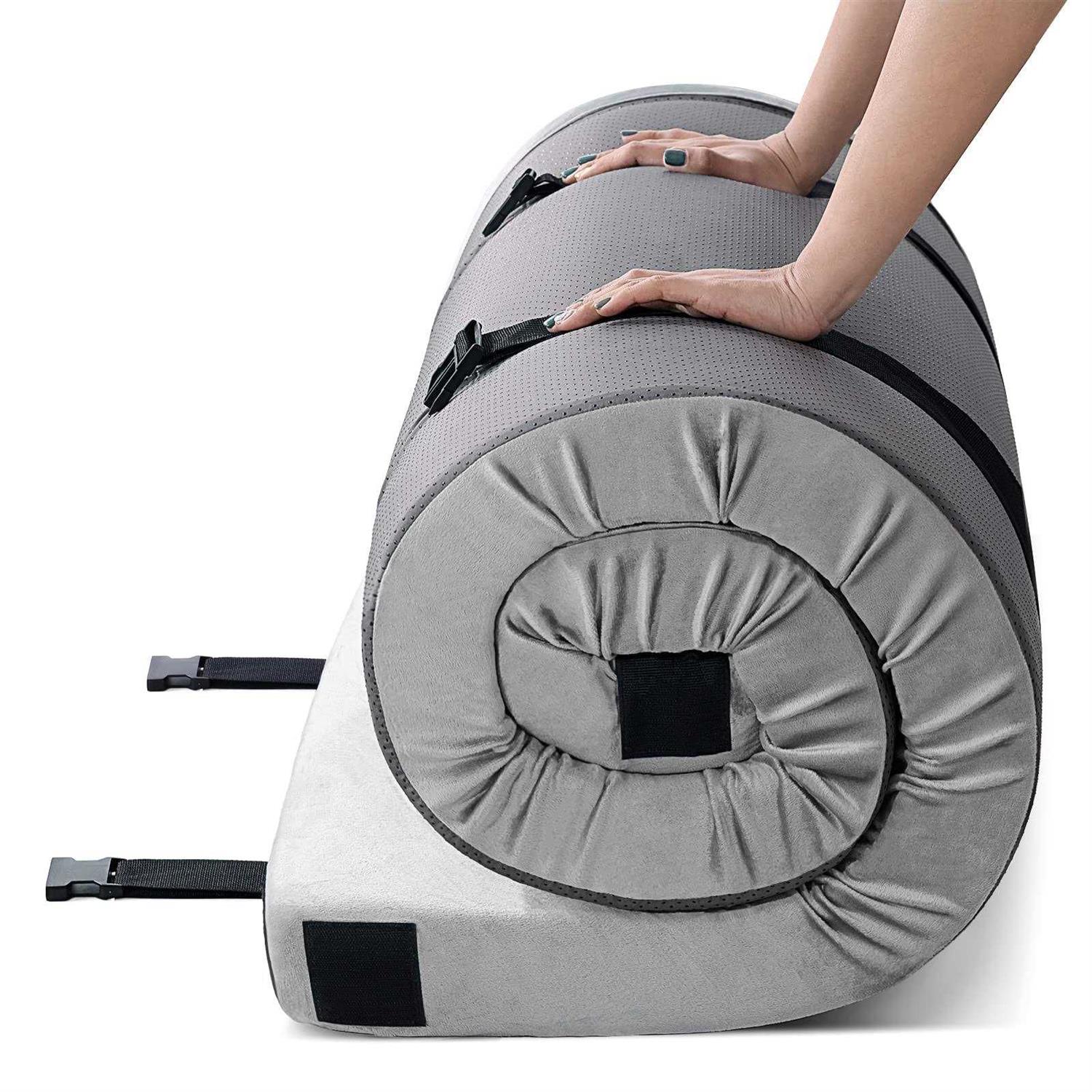 Kingchii CertiPUR-US Memory Foam Camping Mattress ,Travel Mattress ,Floor Portable Roll Up Sleeping