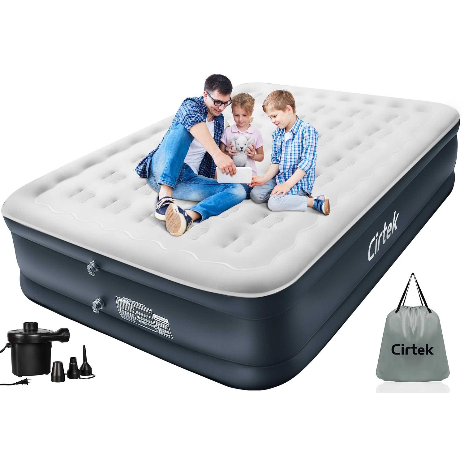 Cirtek Air Mattress 18 Inflatable Mattress for Camping Travel Sleeping
