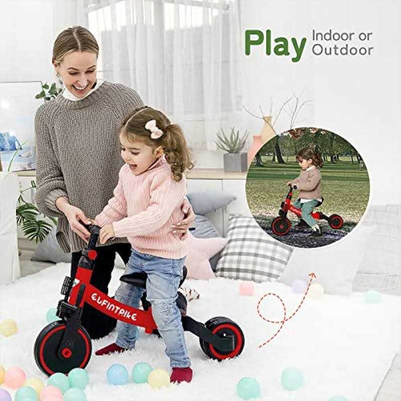 KRIDDO Tricycles Age 24 Month to 4 Years Toddler Kids Trike for 2.5 to 5 Year Old - Image 5