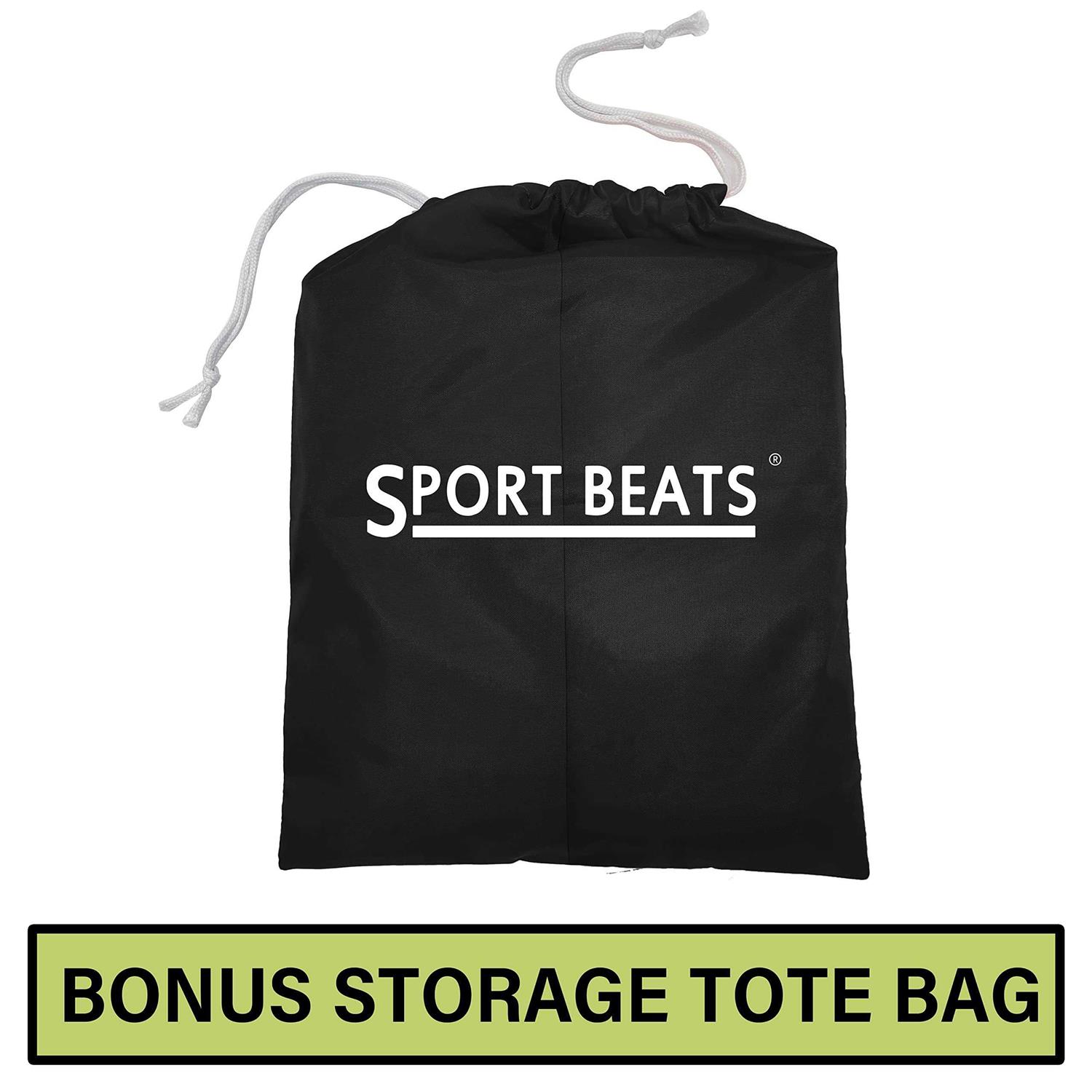 SPORT BEATS Cornhole Bags All Weather Set of 8 for Cornhole Toss Games-Regulation Weight & Size-Includes Tote Bags - Image 3
