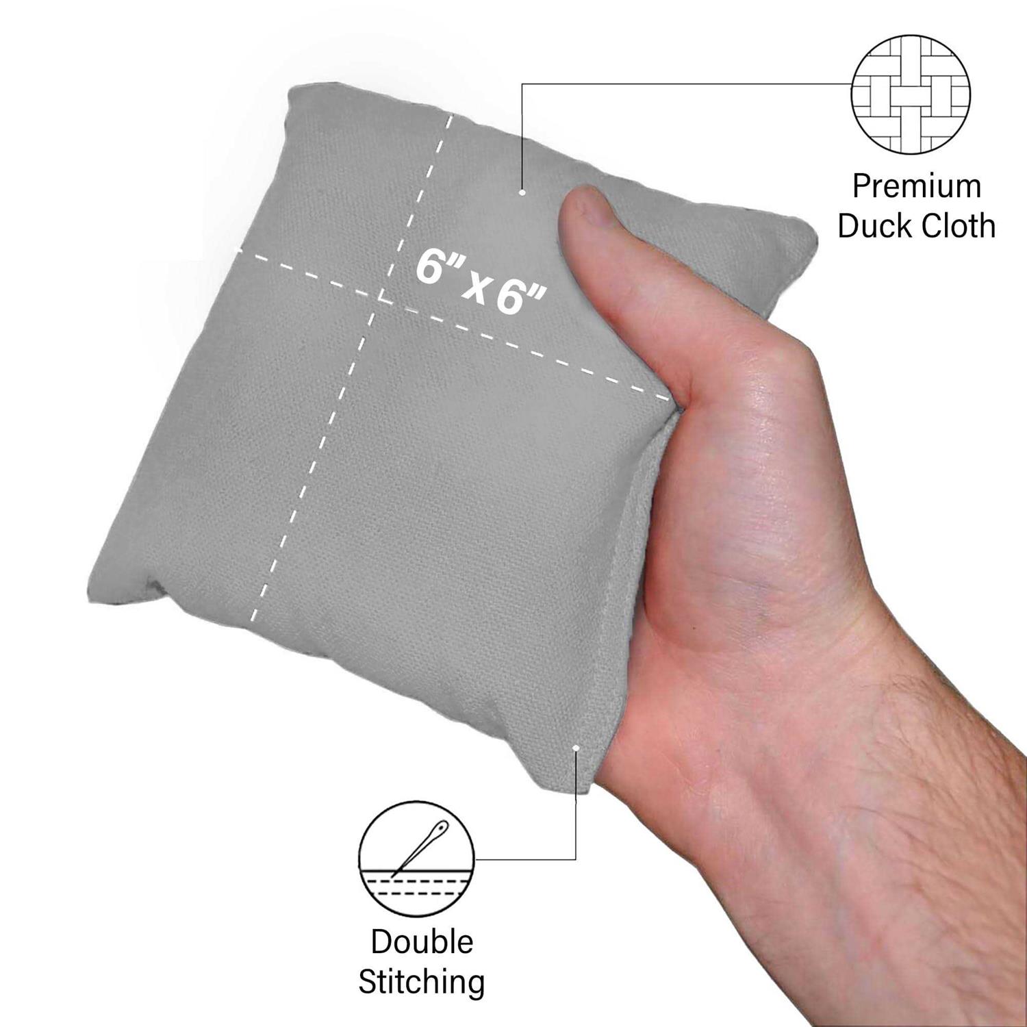 SPORT BEATS Cornhole Bags All Weather Set of 8 for Cornhole Toss Games-Regulation Weight & Size-Includes Tote Bags - Image 4