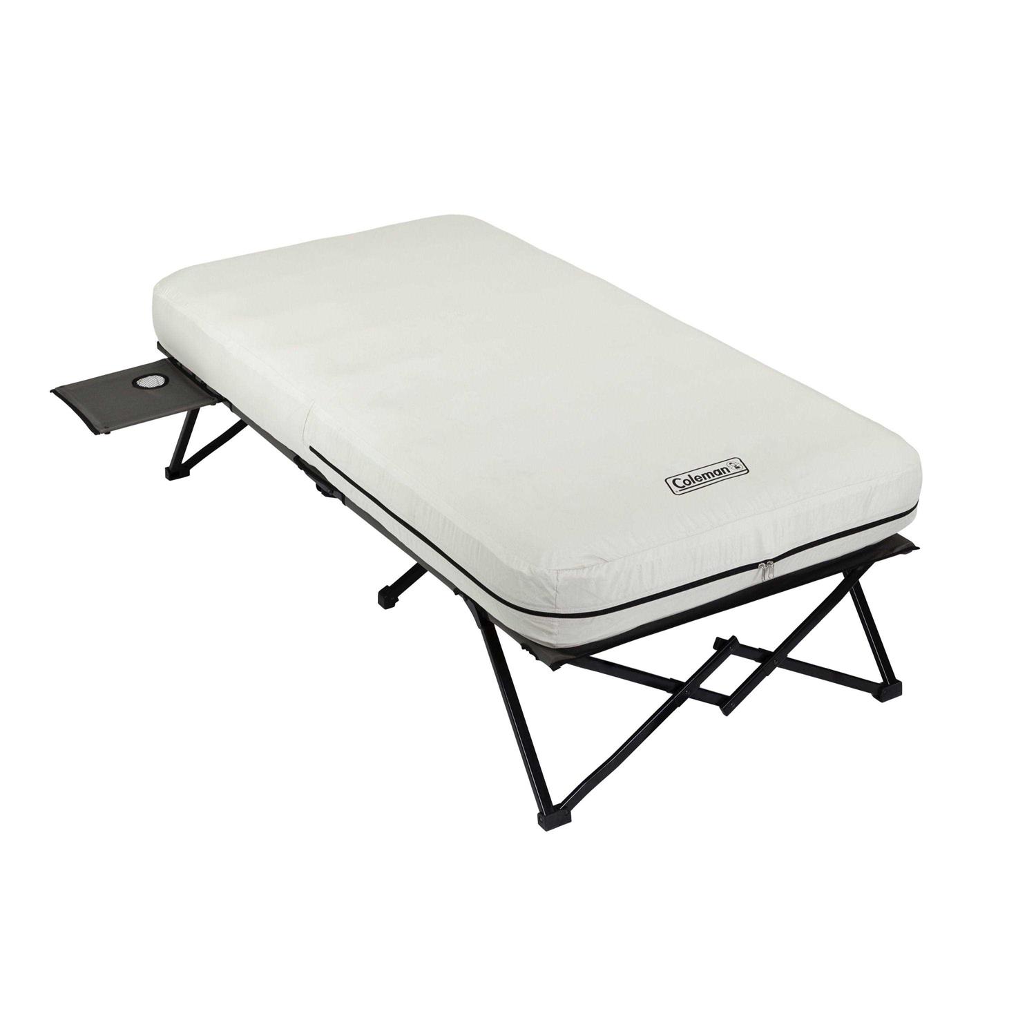 Coleman Twin Cot with Airbed