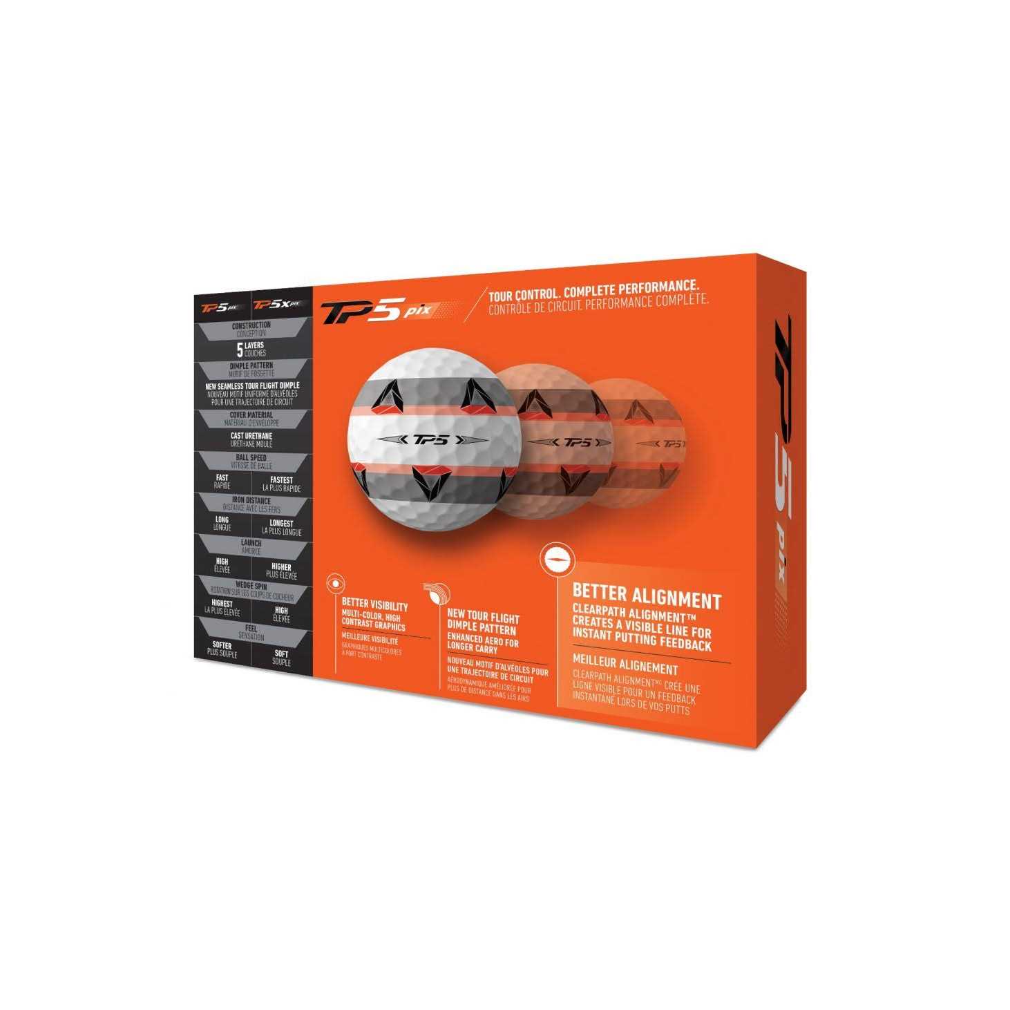 TaylorMade 2021 Pix Golf Balls - Image 3