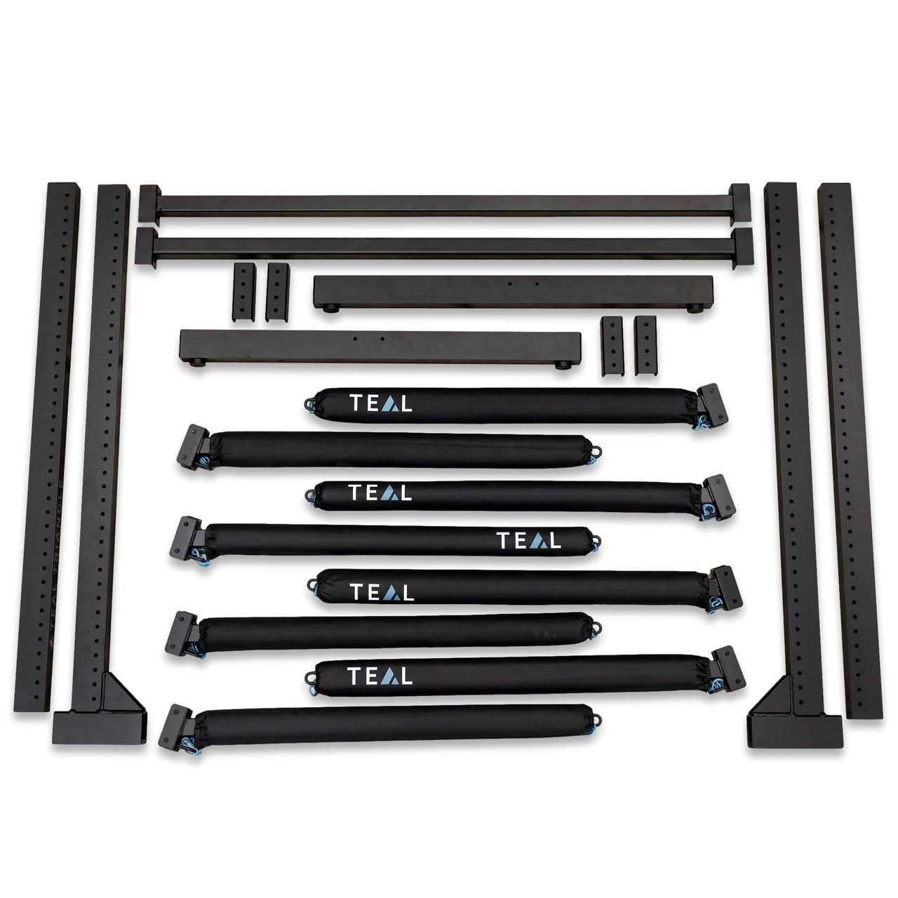 Teal Triangle Freestanding G-Watersport 4 Kayak and SUP Outdoor Storage Rack - Image 5