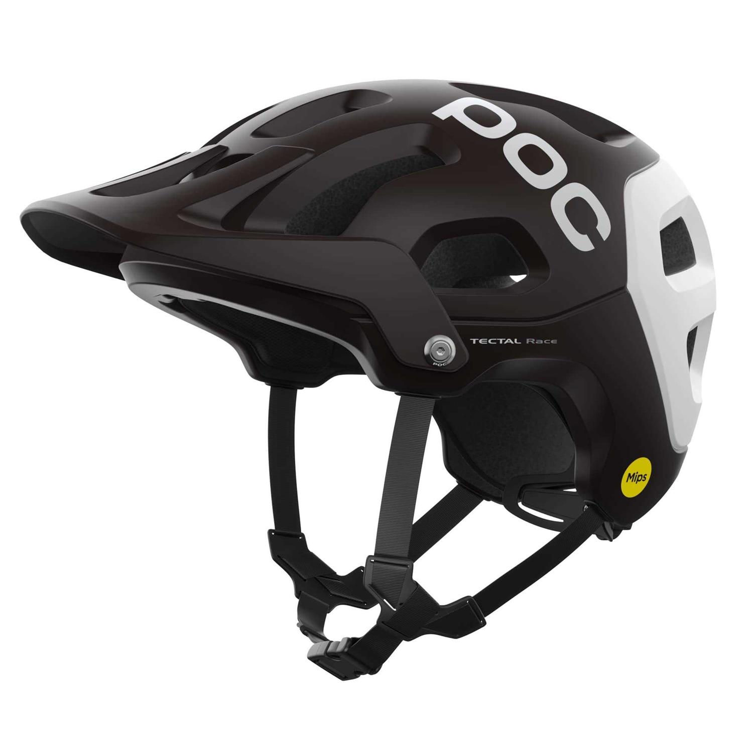 POC Tectal Race MIPS Helmet Uranium Black/Hydrogen White Matt