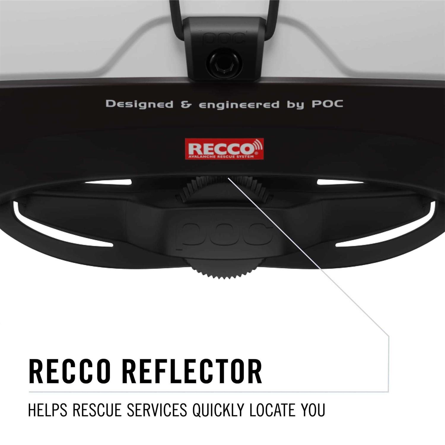 POC Tectal Race MIPS Helmet Uranium Black/Hydrogen White Matt - Image 5