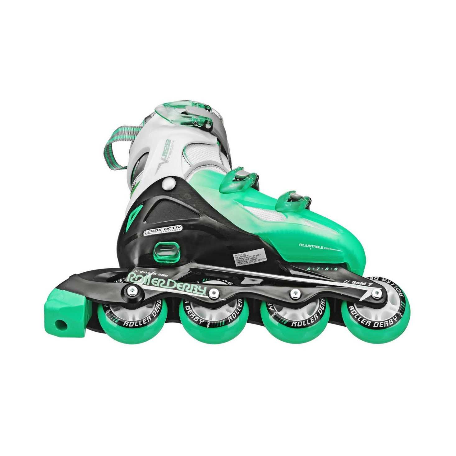 Roller Derby Women's V-Tech 500 Button Adjustable Inline - Image 4