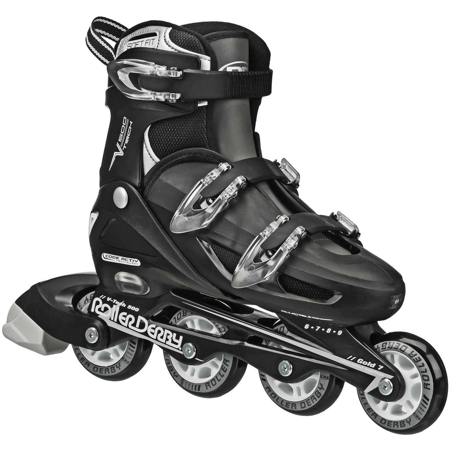 Roller Derby Women's V-Tech 500 Button Adjustable Inline - Image 5