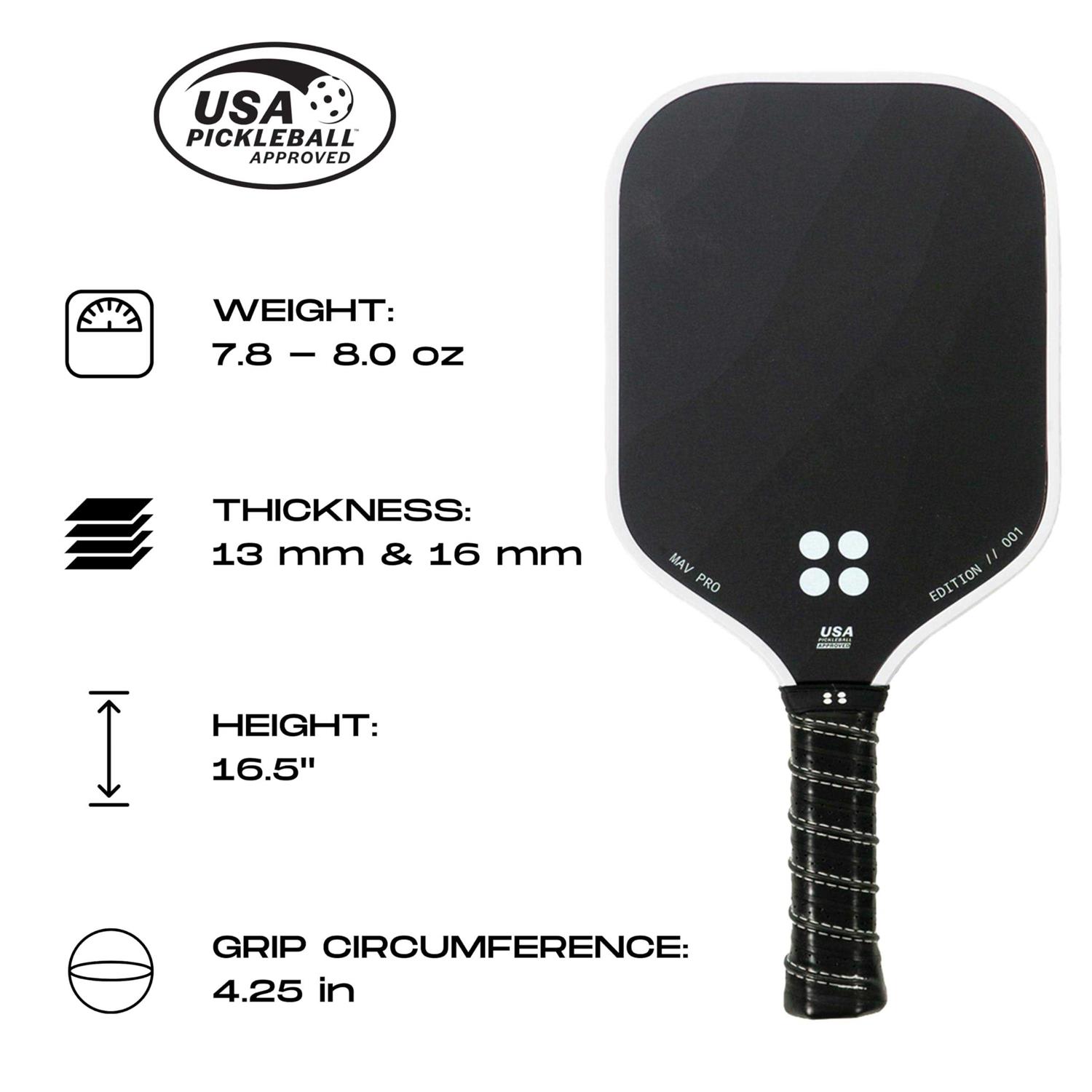 Holbrook Mav Pro Pickleball Paddle - Image 5