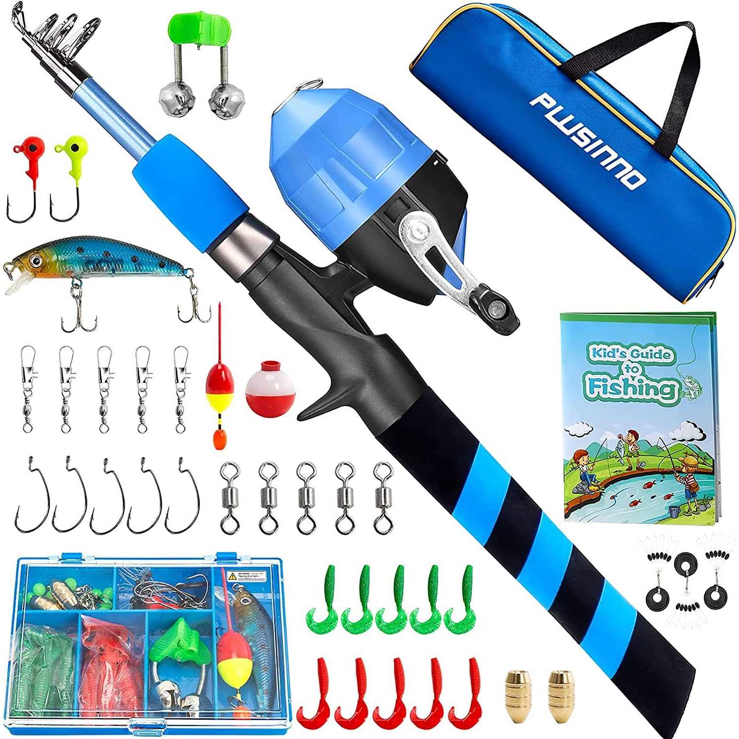 Oddspro Kids Fishing Pole Fishing and Reel Kit - Image 3