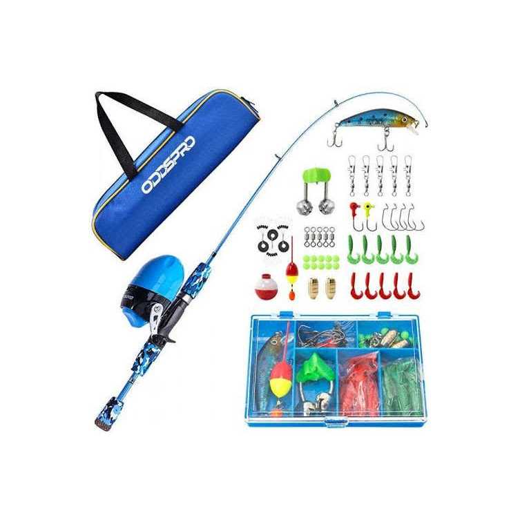 Oddspro Kids Fishing Pole Fishing and Reel Kit - Image 5