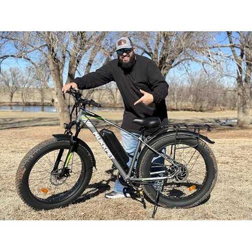 Mukkpet Suburban 750W Electric Bike for Adults 26' 4.0 Tire Mountain Bikes 48V 15AH BMS Battery Electric - Image 5