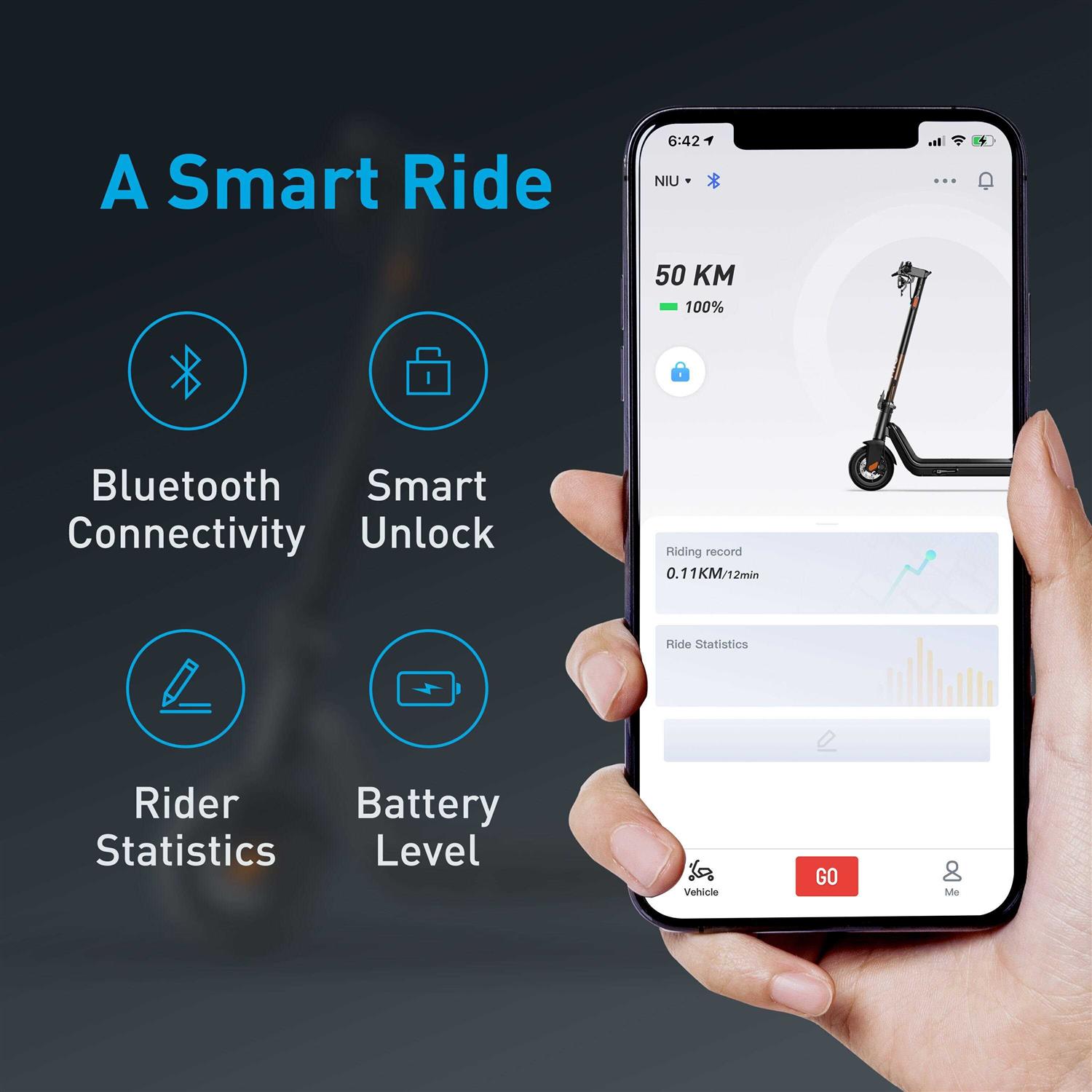 NIU Electric Scooter KQi3 Pro - Image 3