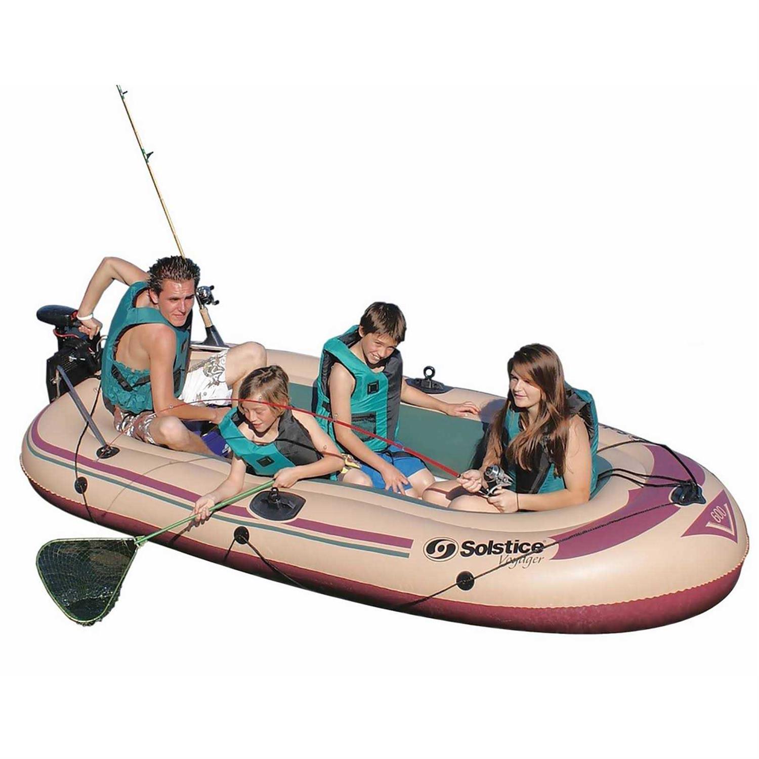 Solstice Voyager 6-Person Inflatable Boat - Image 4