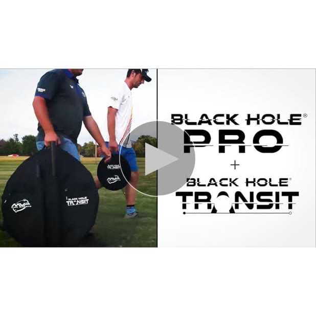MVP Black Hole Pro 24-Chain Disc Golf Basket - Image 3