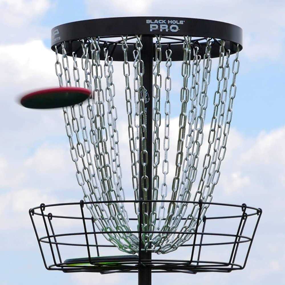 MVP Black Hole Pro 24-Chain Disc Golf Basket - Image 5