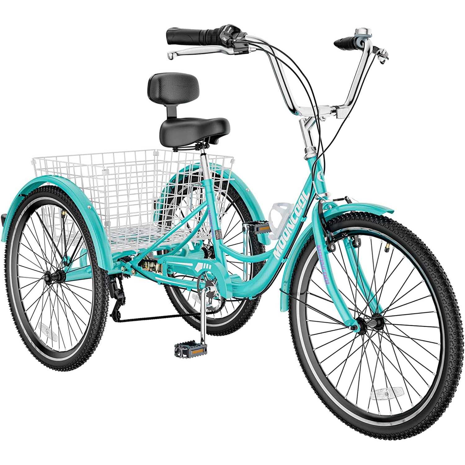 MOONCOOL Adult Tricycles 7 Speed 3 Wheel Bikes - Image 4