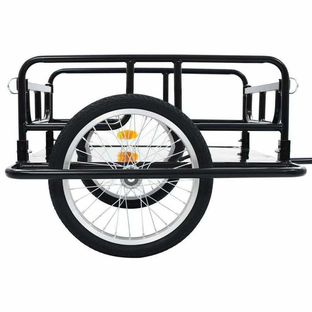 THABATAD Bike Cargo Trailer 110lbs Max Load Foldable Bicycle Trailer w/universal Hitch - Image 5
