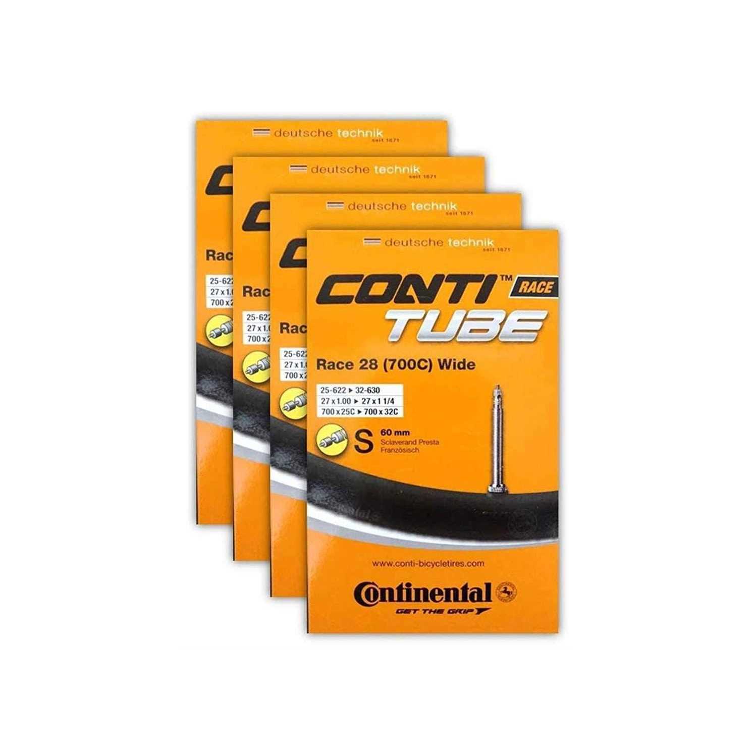 Continental Race 28 700x25-32c Bicycle Inner Tube Bundle