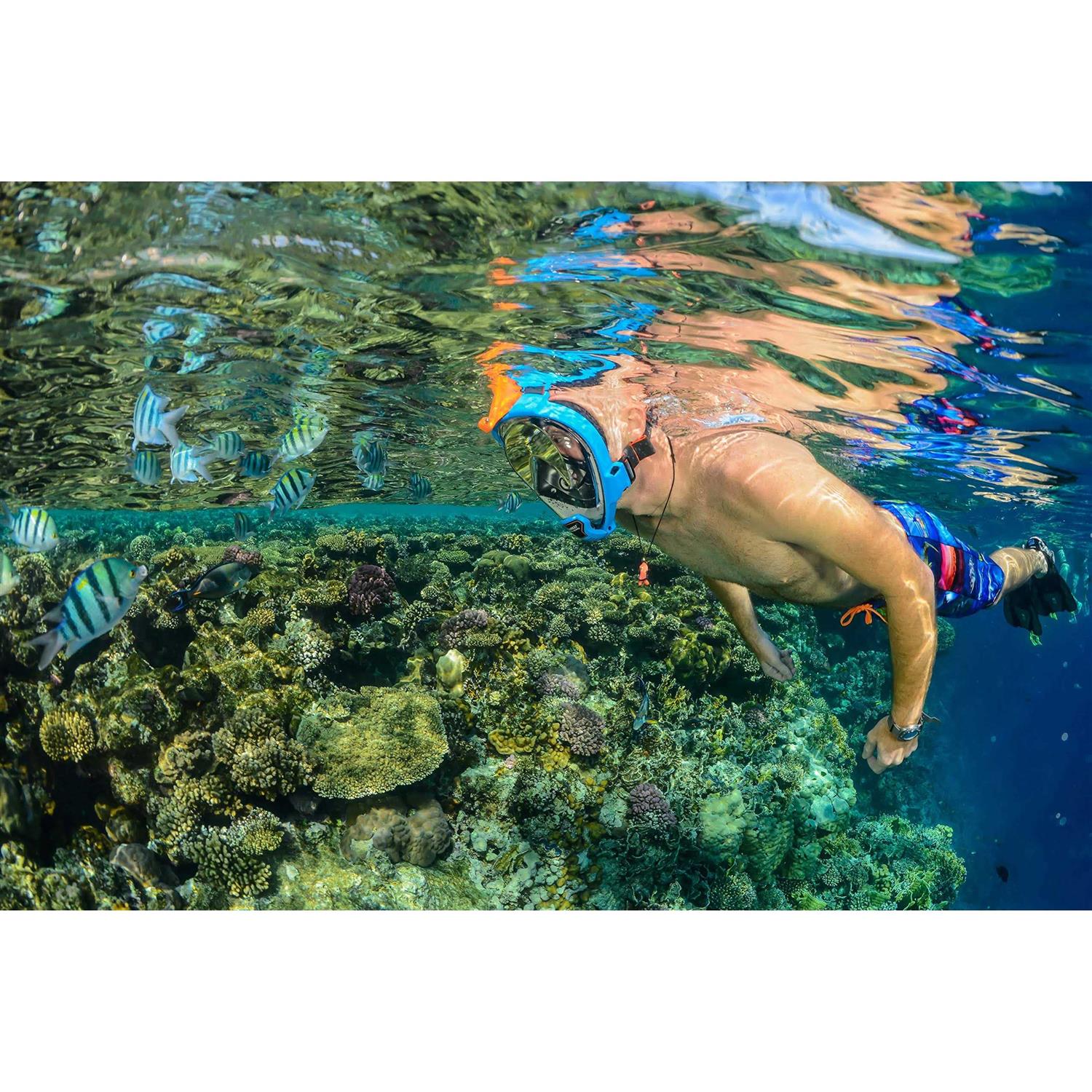 Ocean Reef Aria QR+ Full Face Snorkeling Mask - Image 5
