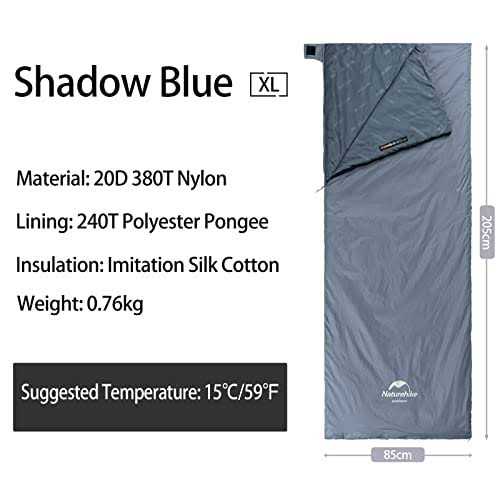 Naturehike Ultralight Sleeping Bag Envelope Lightweight Portable Waterproof - Image 5