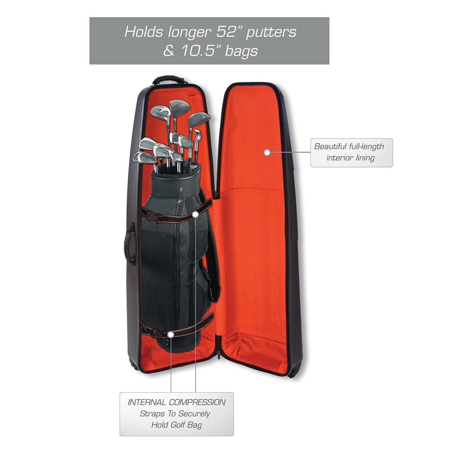 Samsonite Hard Sided Golf Travel Case - Image 4