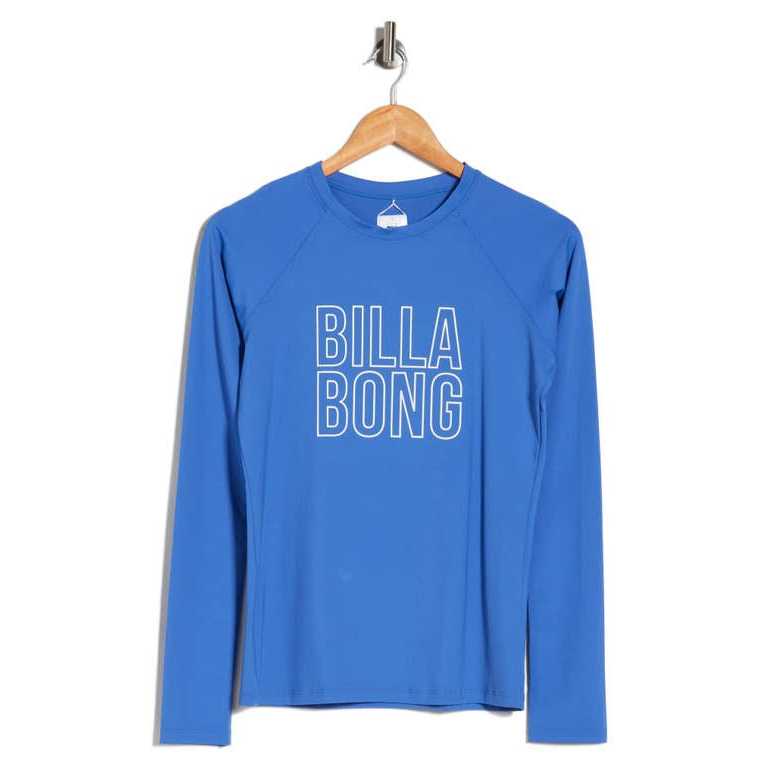 Billabong Women's Solid Logo Rashguard Nordstrom Rack - Image 5