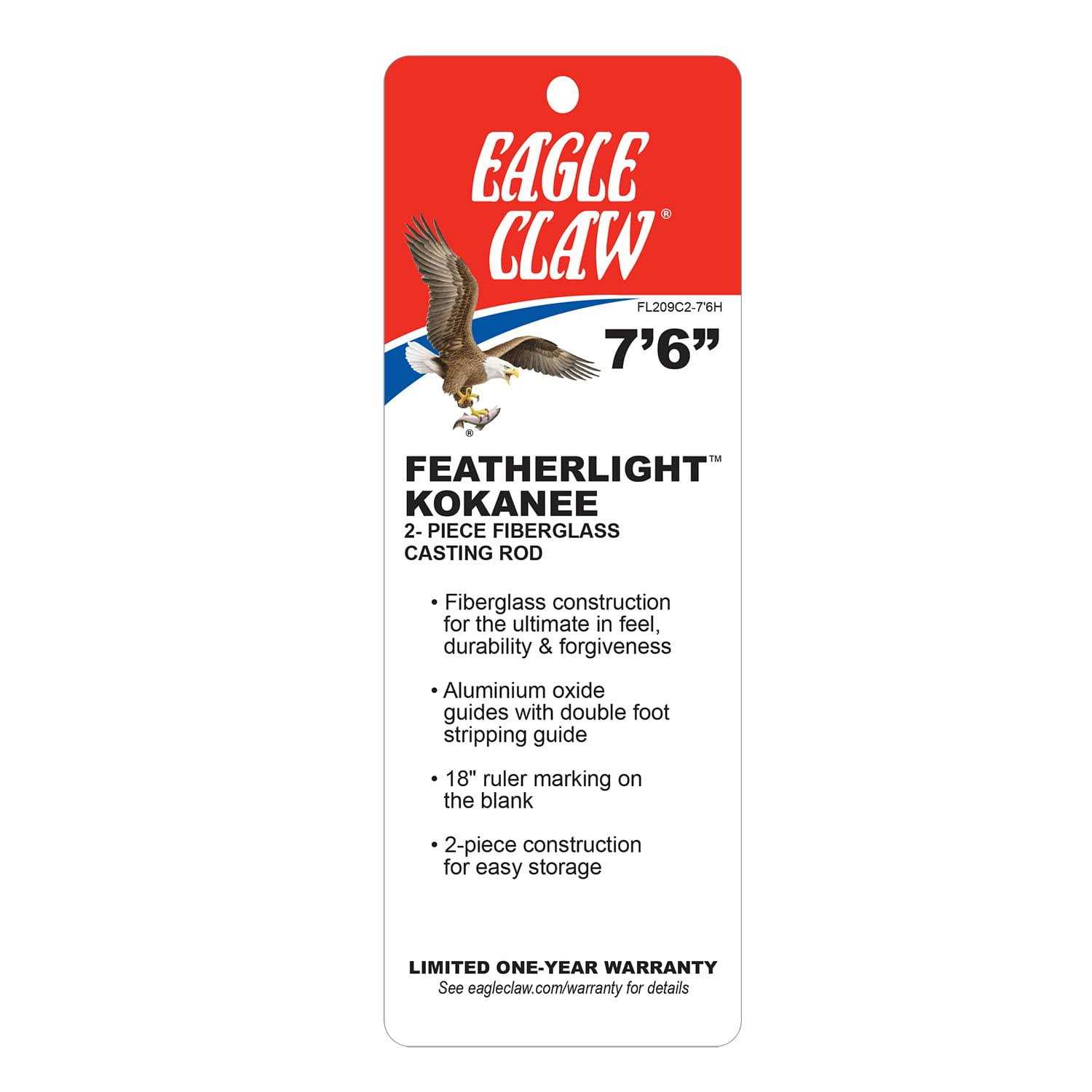 Eagle Claw Featherlight Casting Rod - Image 5