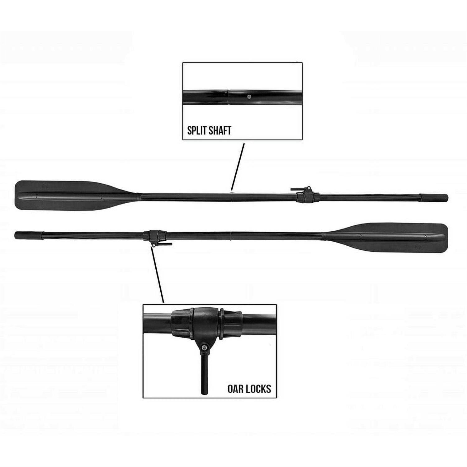 Oceansouth Flat Blade Oars with Oar - Image 4