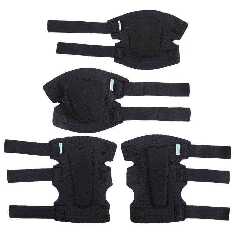 Simply Kids Knee and Elbow Pads with Bike Gloves Comfortable Toddler Protective Gear Set For Roller-Skating Skateboard - Image 2