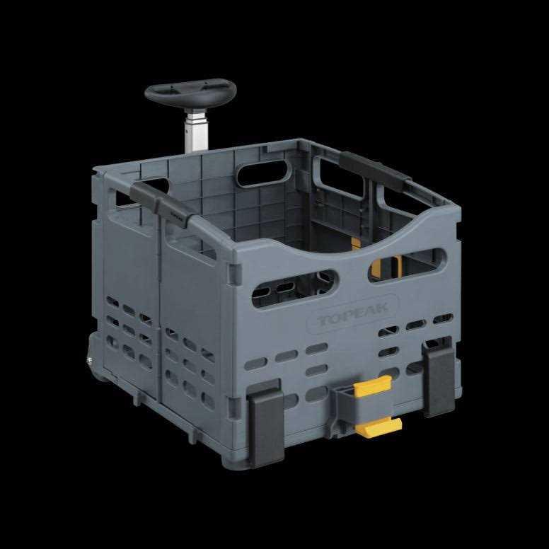 Topeak Trolley Tote Folding MTX Rear Basket - Image 3