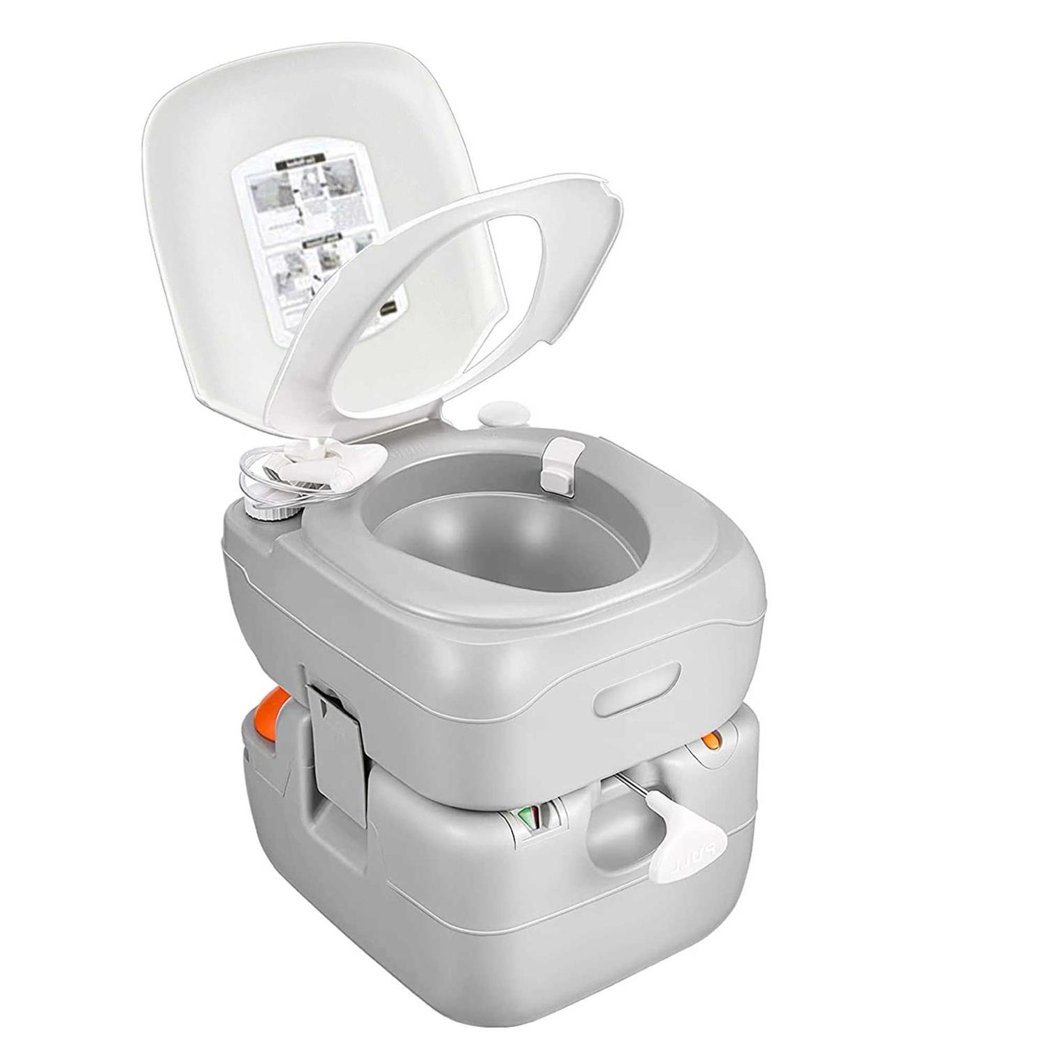 SereneLifeHome SereneLife Portable Toilet Camping Porta Potty 5.8 Gallon Waste Tank