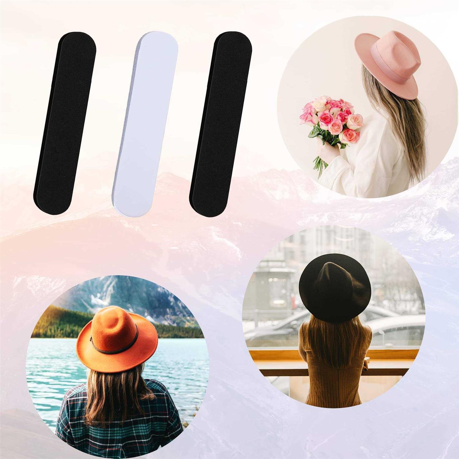 Hat Size Reducer 20 Self-Adhesive Hat Reducer Foam Reducing Tape - Image 2