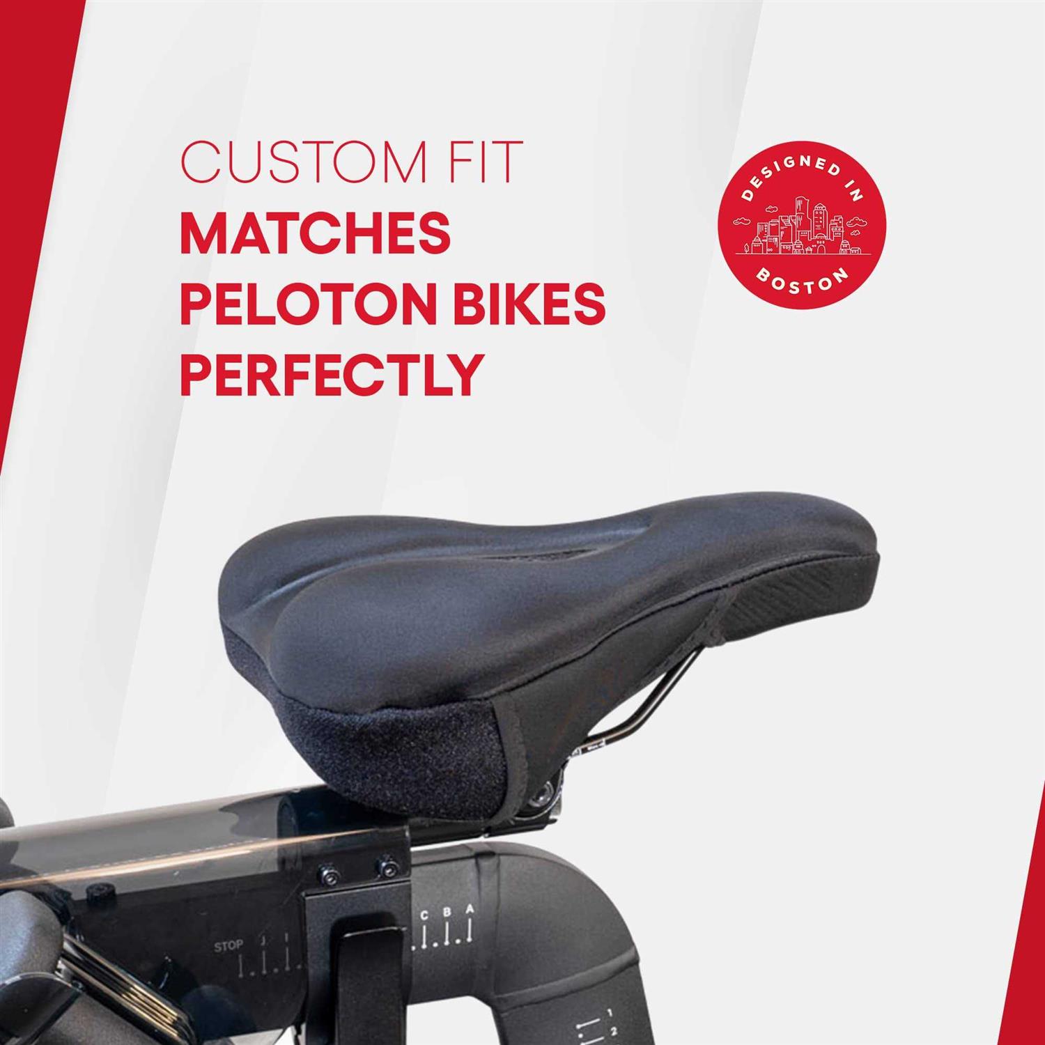 TrubliFit Padded Seat Cover for Peloton Bike & Bike+ Gel Seat Cushion - Image 5