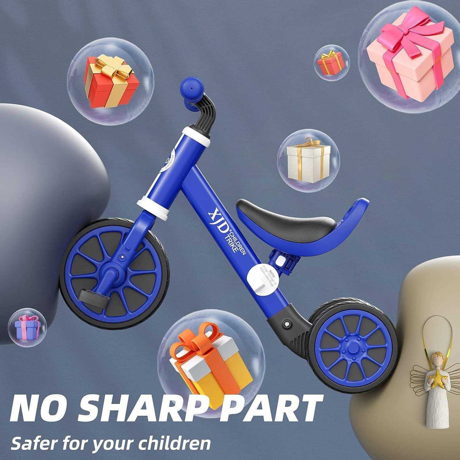 Xjd 5 in 1 Toddler Bike for 1-5 Years Old Boys Girls Kids Trikes for Balance Training Baby Bike Infant Trike - Image 5