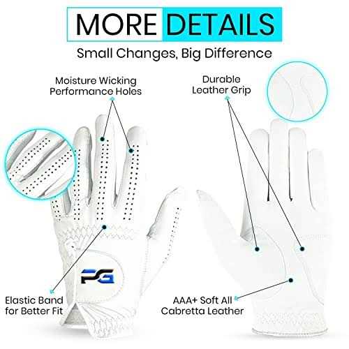 PG Golf Gloves Cabretta Leather - Image 2