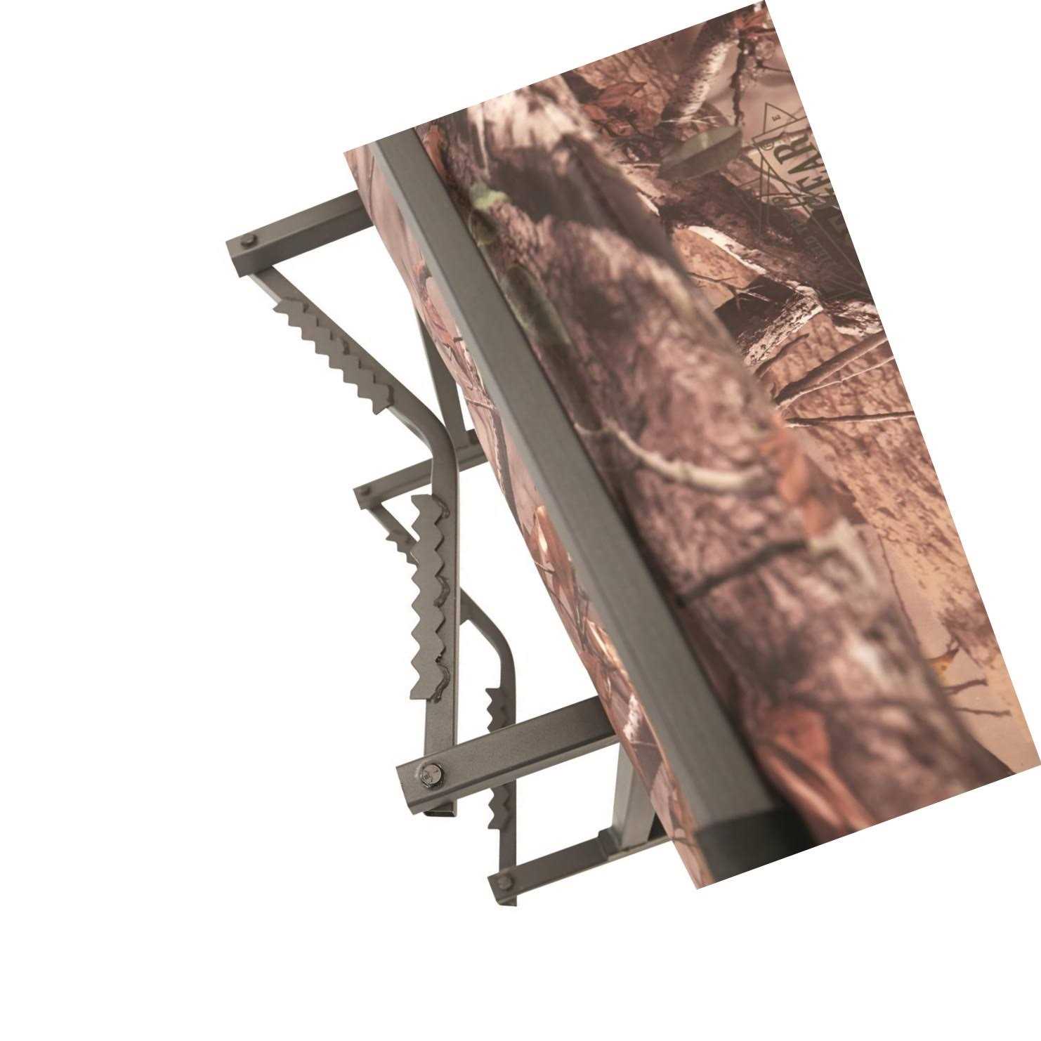 Guide Gear 20' 2-man Double Rail Ladder Tree Stand with Hunting Blind - Image 5