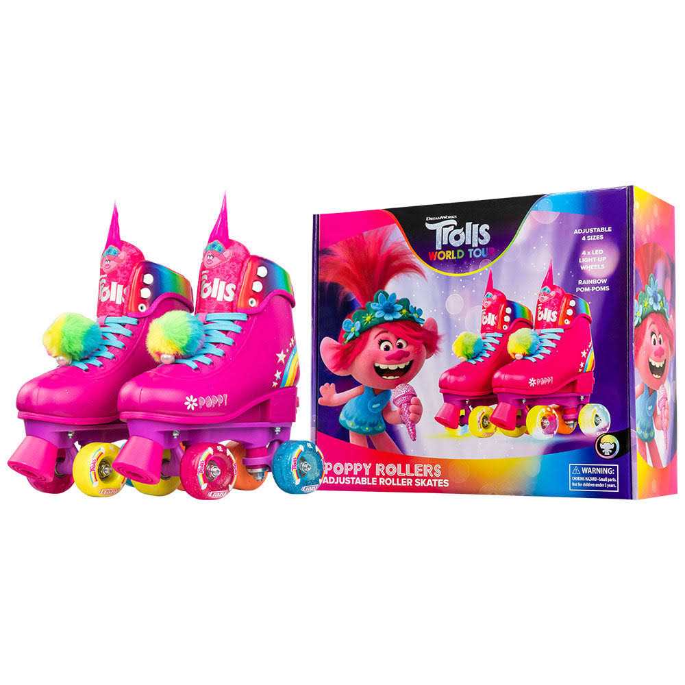 Crazy Skates Trolls Size Adjustable Roller Skates - Image 3
