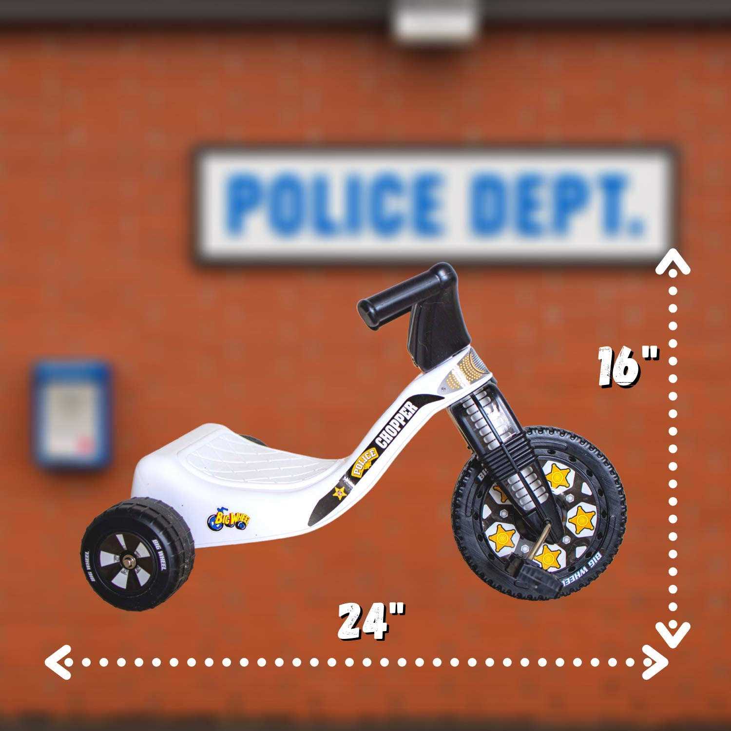 The Original Big Wheel Police Edition Junior Trike for Boys and Girls - Image 4