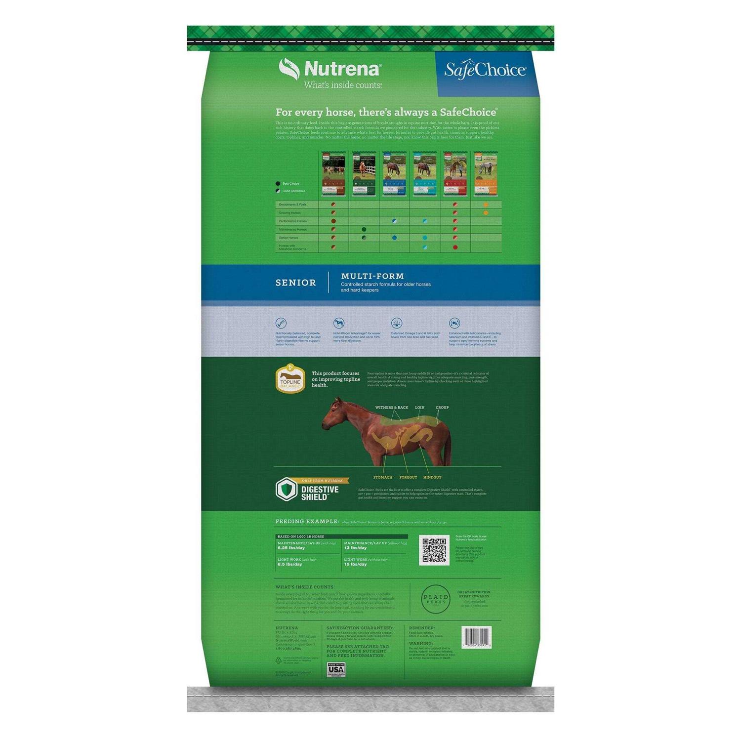Nutrena SafeChoice Senior Horse Feed - Image 4