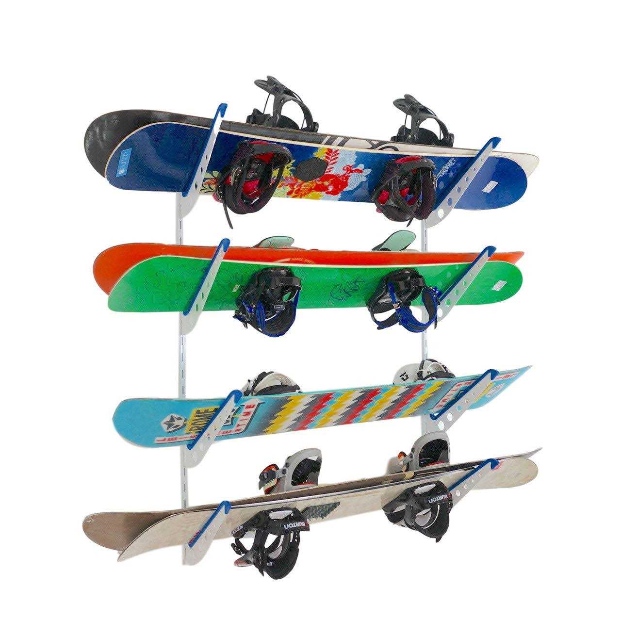 Storeyourboard Adjustable Snowboard Storage Rack