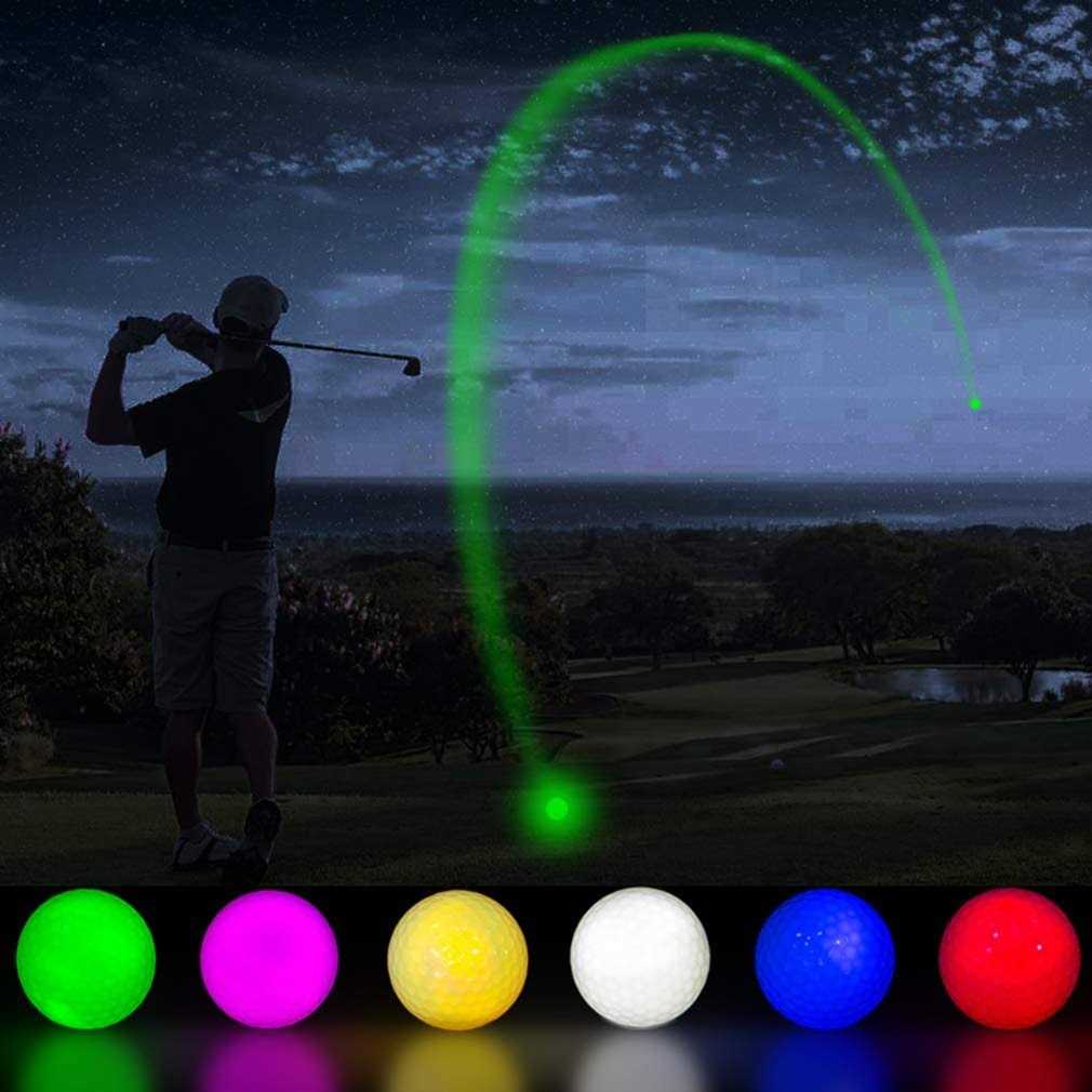 THIODOON Glow in The Dark Golf Balls Light up Led Golf Balls Night Golf - Image 3