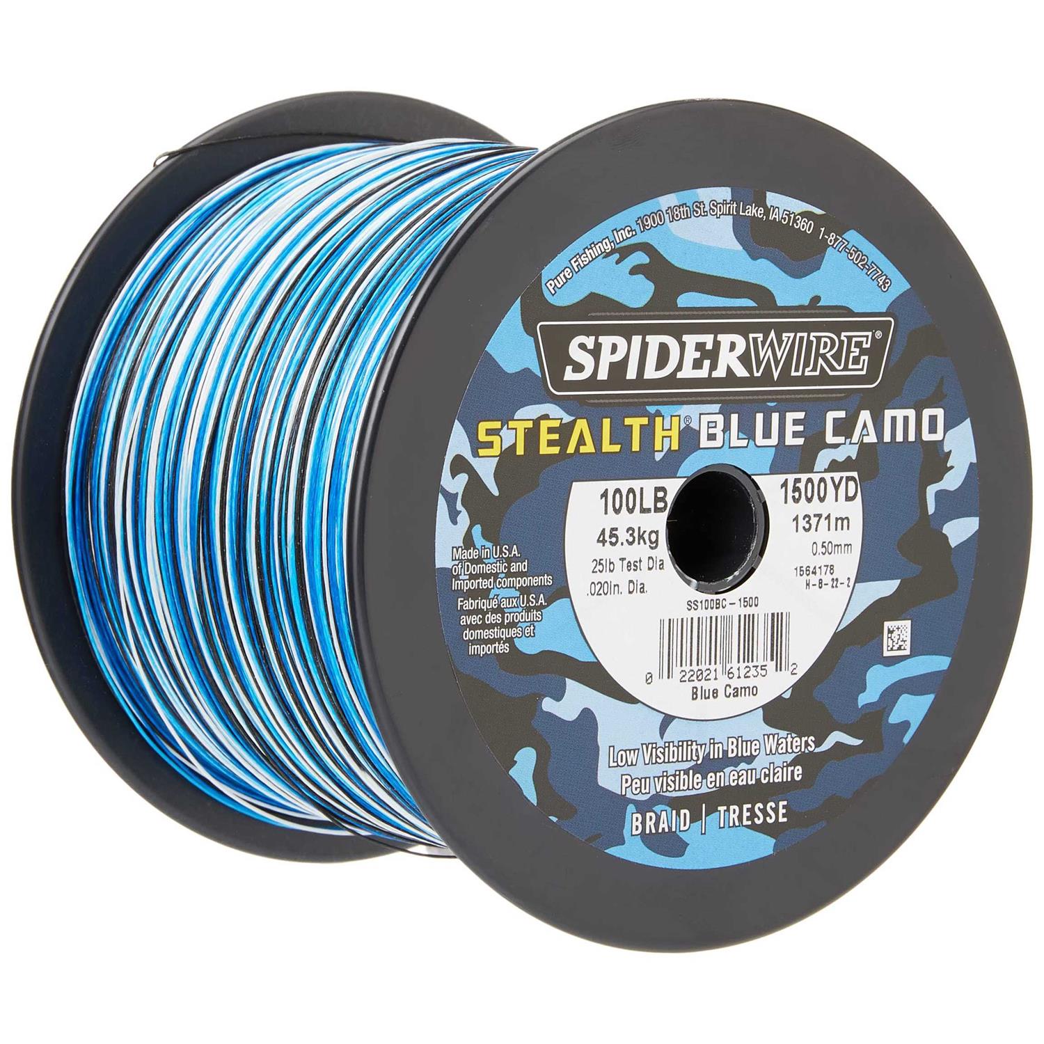Spiderwire Stealth Blue Camo