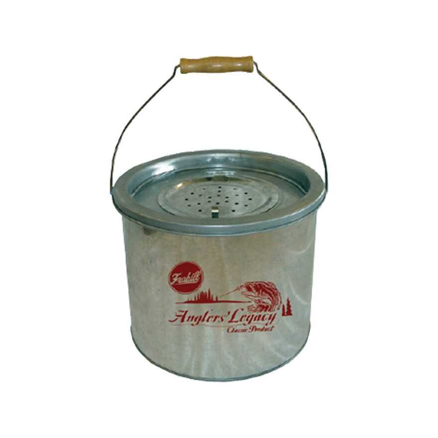 Frabill Galvanized 2-Piece Wade Floating Bucket - Image 2