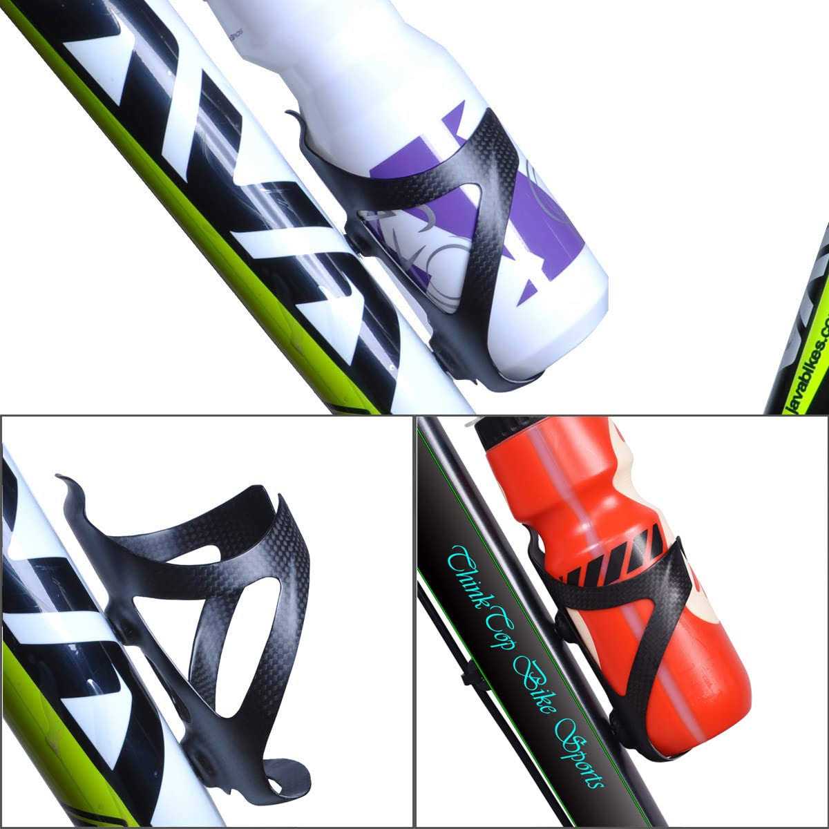 ThinkTop Ultra-Light Full Carbon Fiber Bicycle Bike Drink Water Bottle Cage Holder Road Bike MTB - Image 4