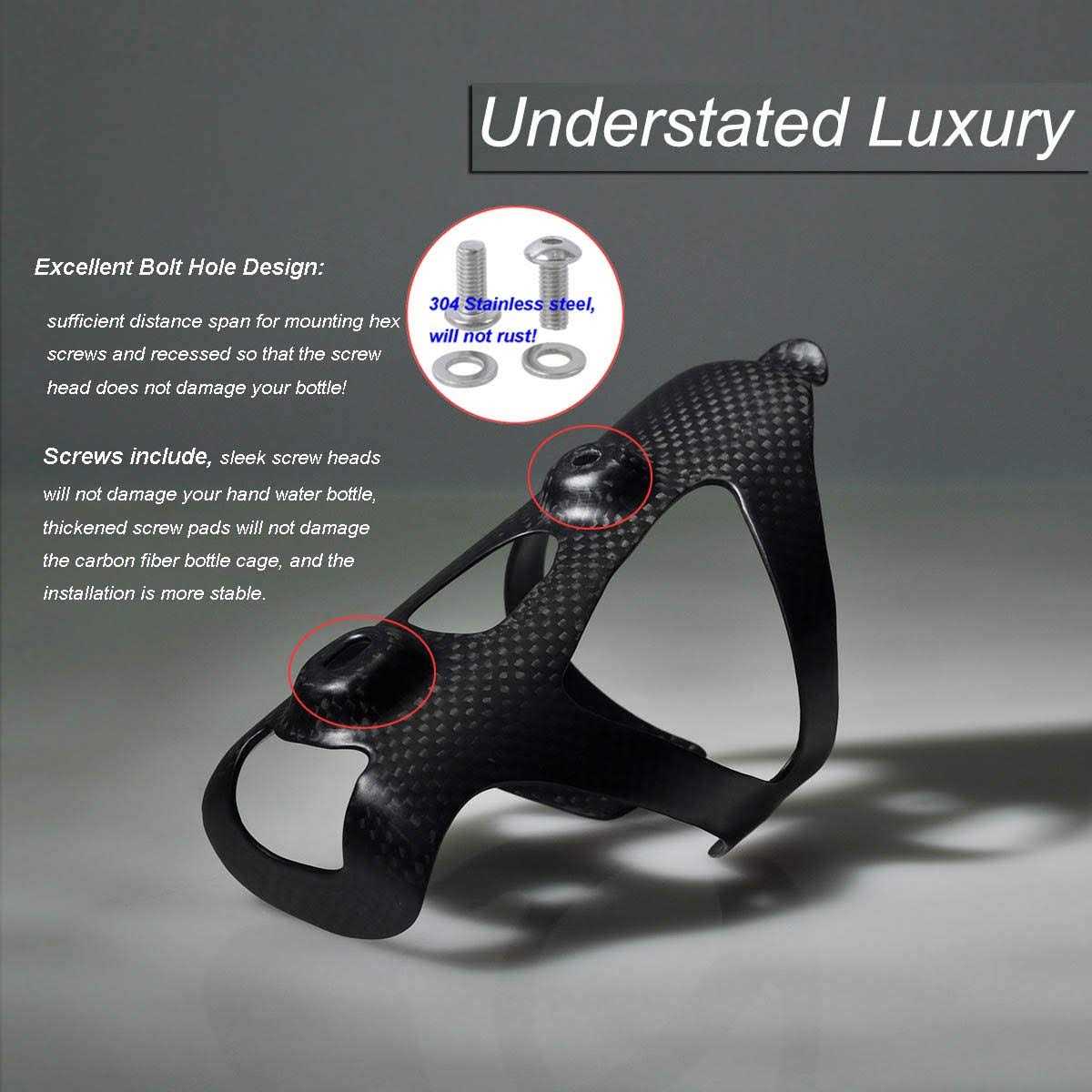 ThinkTop Ultra-Light Full Carbon Fiber Bicycle Bike Drink Water Bottle Cage Holder Road Bike MTB - Image 5
